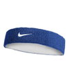Nike Stirnband Swoosh Classic Reversible (Baumwollmix) royalblau/weiss - 1 Stück